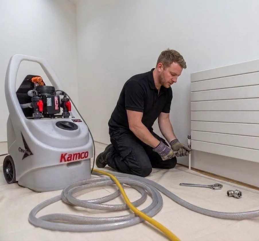 Power flushing in Brackley